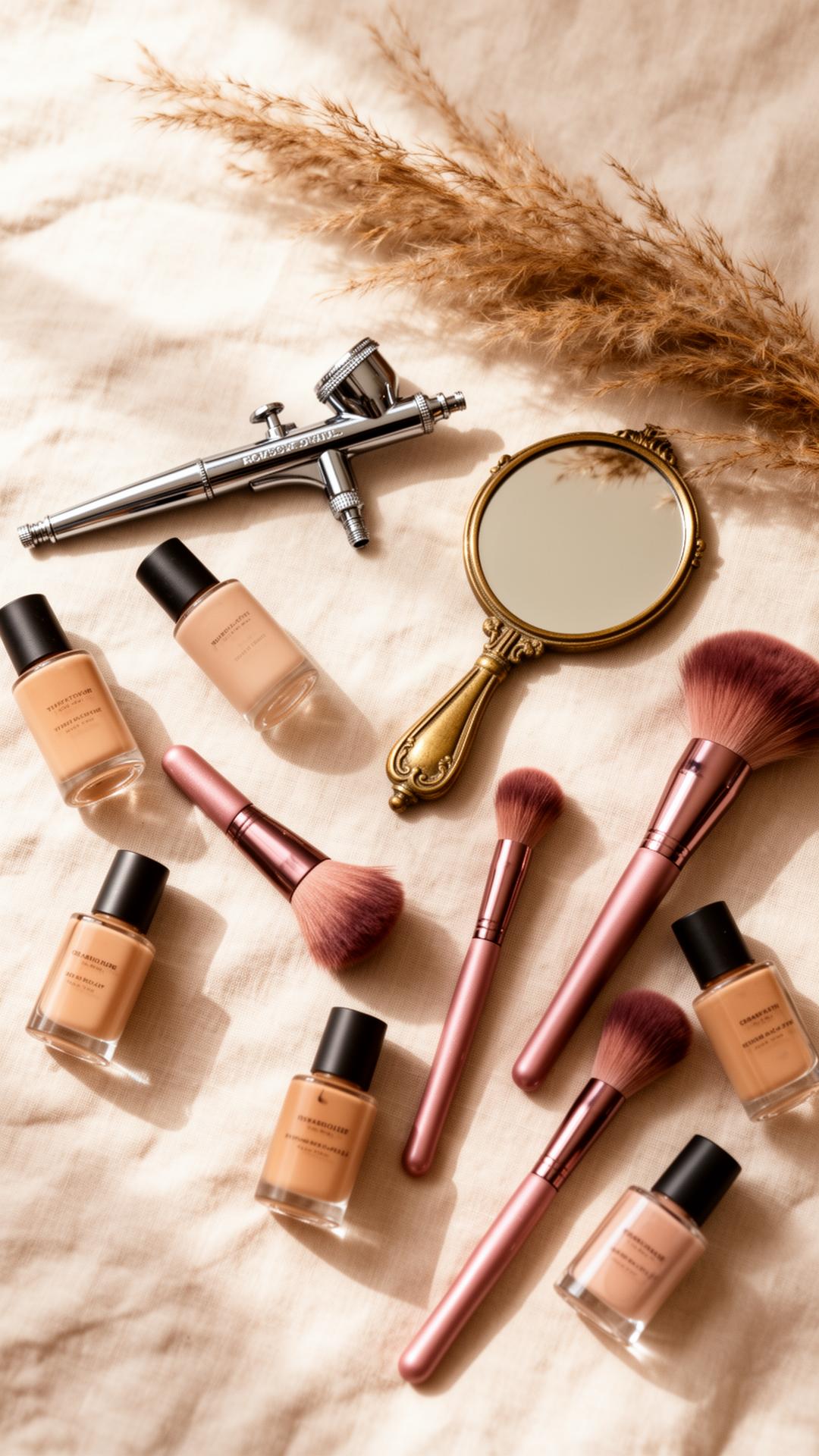 Editorial bridal makeup by Mist & Muse Beauty